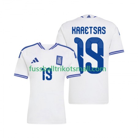 Fußballtrikots Griechenland Konstantinos Karetsas 19 2026 Kurzarm Heimtrikotsatz kaufen
